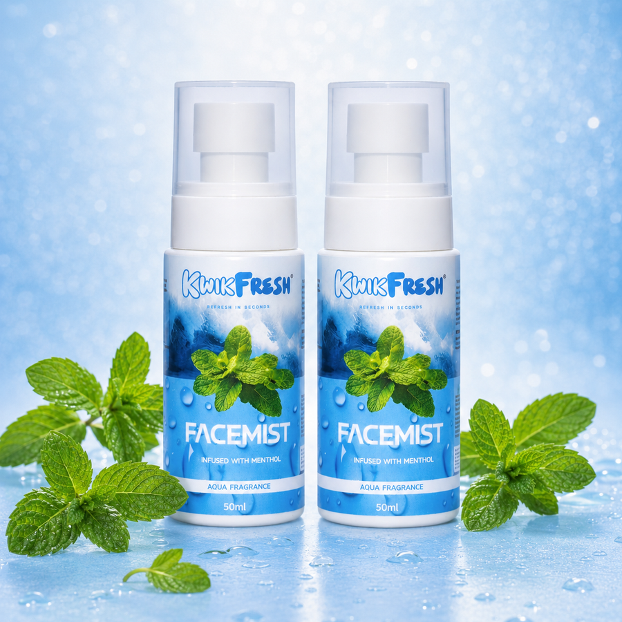 KwikFresh Face Mist – Essential Refresh Pack